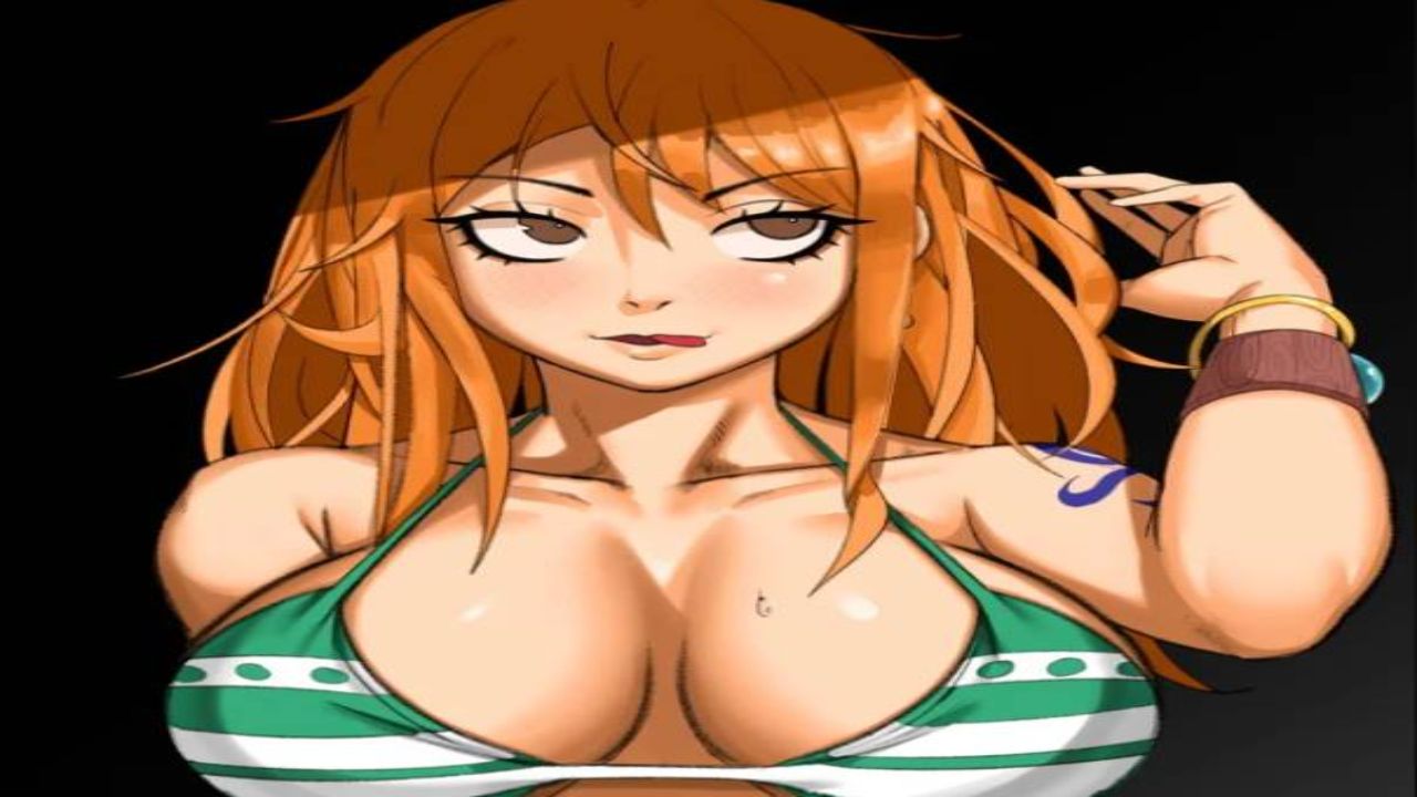 one piece rimjob hentai boobs grabbed in one piece swimsuits porn